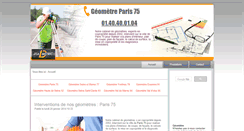 Desktop Screenshot of geometre.mobi